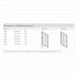 Clearance - Aqata Spectra SP300 1400 Sliding Door Shower Enclosure With Eco-Glass  - Lifetime Guarantee 