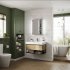 HIB Dimension Illuminated Mirrored Cabinet