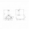 Clementi FAMILY Wood Fired Pizza Oven - Small (60x60cm) - FREE TOOL SET