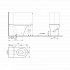 TOTO MH Floor Standing Toilet - Includes Cistern 