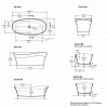 Victoria & Albert Pescadero Freestanding Bath 