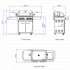 Whistler Broadway Gas BBQ Grill + Rotisserie and Cover