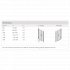 Aqata Spectra SP457 Hinged Shower Door With Eco-Glass  - Lifetime Guarantee 