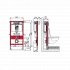 TECE In Wall Cistern & 980mm Frame For TOTO Pans