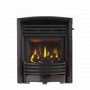 Valor Petrus Full Depth Homeflame Black Chrome Gas Fire - Natural Gas