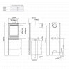 Stovax Vogue Midi T Multi Fuel Stove With Highline Base - EcoDesign Ready