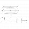 Imperial Marlow Free Standing Bath