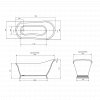 Imperial Hampton Free Standing Bath