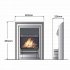 Dimplex Optiflame Zamora Inset Electric Fire