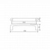 Keuco Elegance 300mm Grab Bar