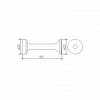 Keuco Elegance Long Towel Hook