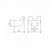Keuco Elegance Double Towel Holder