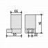 Keuco Plan Tumbler Holder and Glass
