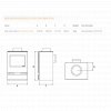 Gazco Vision Midi Gas Stove - Conventional Flue - Natural Gas