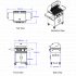 Bull Steer Gas 60cm BBQ - 3 Burners - Free Bull Cover Included