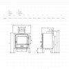 Stovax County 3 Multi Fuel Stove