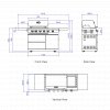 Whistler Cirencester 4 Gas Grill BBQ