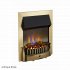 Clearance - Dimplex Braemar Antique Brass Optiflame 3D Electric Inset Fire