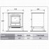 Dimplex Optiflame Courchevel Electric Stove