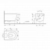 TOTO RP Wall Hung Toilet