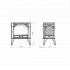 Dovre 425 Matt Black Cast Iron Electric Stove