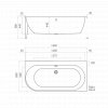 Waters Space Flow Shower Bath