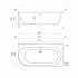 Waters Space Flow Shower Bath