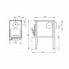 Nordpeis Orion Wood Burning Stove - EcoDesign Ready