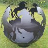 The Firepit Company - Prancing Horses Fire Pit