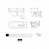 Imperial Waldorf Cast Iron Free Standing Bath