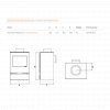 Gazco Vision Medium Gas Stove - Conventional Flue - Natural Gas