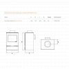 Gazco Vision Medium Gas Stove - Balanced Flue - Natural Gas