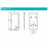 HIB Element LED Illuminated Ambient Mirror With Heated Pads