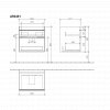 Villeroy & Boch Venticello Vanity Unit 650mm XXL