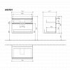Villeroy & Boch Venticello Vanity Unit 800mm XXL