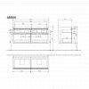 Villeroy & Boch Venticello Vanity Unit 1300mm XXL