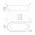 Waters Space Ebb Hybrid Shower Bath