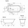 Victoria & Albert Wessex Freestanding Bath 