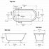 Victoria & Albert Wessex Freestanding Bath 