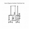 Keuco Elegance Toilet Brush Set