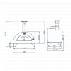 Clementi Clementino Table Top Pizza Oven - Wood Fired