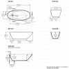 Victoria & Albert Mozzano Freestanding Bath 