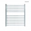 JIS - Ouse Heated Towel Rail - Polished stainless steel 