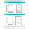 HIB Globe LED Illuminated Ambient Mirror With Heated Pads