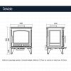 ACR Oakdale 5kW Multi Fuel Stove - EcoDesign Ready