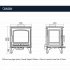 ACR Oakdale 5kW Multi Fuel Stove - EcoDesign Ready