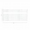 JIS - Newick Heated Towel Rail - Polished Stainless Steel
