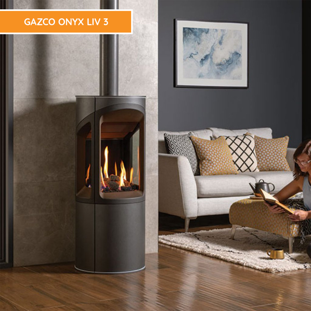 Gazco Onyx Liv 3